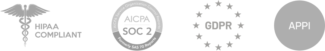 HIPAA, SOC 2, GDPR, APPI